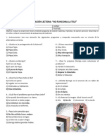 EVALUACIÓN LECTORA No Funciona La Tele