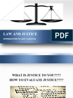 5) Law and Justice