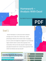 Homework - Analysis With Excel