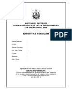 Contoh Instrumen Perpanjangan Ijin Operasional SMK