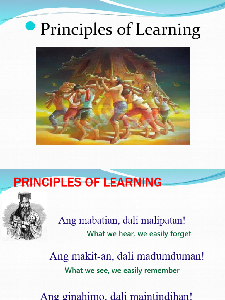 Principles of Effective Learning Techniques | PDF | Language Arts ...