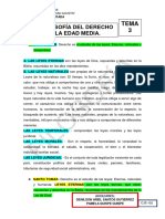 Tema 3. Filosofia Del Derecho Aux. Denilson Ariel Santos Gutierrez - 1