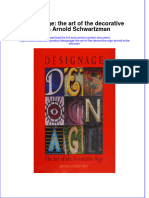 Designage The Art Of The Decorative Sign Arnold Schwartzman full chapter
