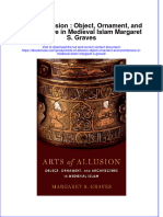 Arts Of Allusion Object Ornament And Architecture In Medieval Islam Margaret S Graves full chapter