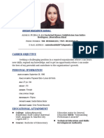 Anisah Saidali Resume