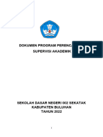 Dokumen Perencanaan Program Supervisi Akademik