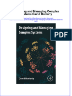 Designing And Managing Complex Systems David Moriarty full chapter