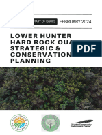 Lower Hunter Hard Rock Quarry Strategic & Conservation Planning
