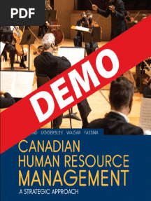 Canadian Human Resource Management - Hermann F. Schwind