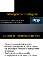 Cours de Management Strategique m1 If Acg