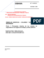 NC ISO 3864-1 NORMA CUBANA DE COLORES Y SEÑALES DE SEGURIDAD