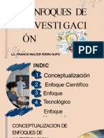 Semana 5 Enfoques de Investigacion