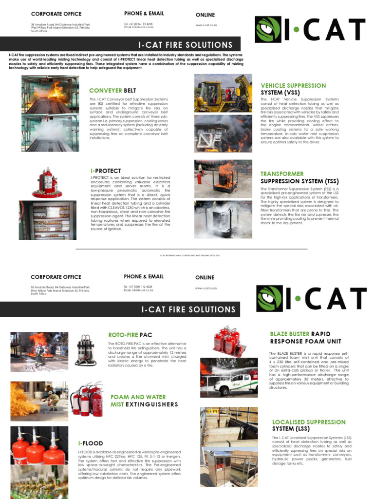 Advanced Fire Suppression Solutions | PDF | Fires | Vehicles