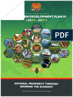 PNG Medium Term Development Plan IV (2023-2027)
