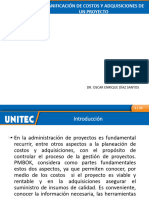 1.-Planificación de Costos y Adquisiciones de Un Proyecto Unitec