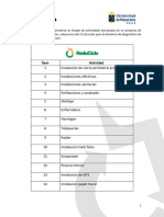 2 Lista de Actividades Obra