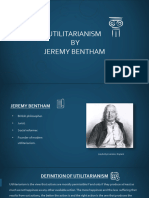 Utilitarianism by Bentham33 201126080434