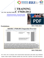 Materi in House Training 17020 Oktober 2023