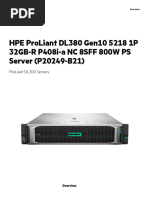 HPE ProLiant DL380 Gen10 5218 2.3GHz 16-Core 1P 32GB-R P408i-A NC 8SFF 800W PS Server-PSN1012026007USEN