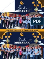 Blue Geometry Illustrated Ramadan Series Postcard - 20240328 - 001010 - 0000