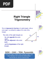 Right Triangle Trigonometry