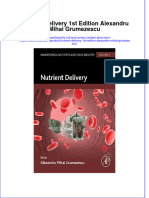 Nutrient Delivery 1St Edition Alexandru Mihai Grumezescu Download PDF Chapter