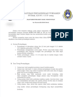 PDF Peraturan Pertandingan Turnamen Futsal Paskah Cup 2023 PDF