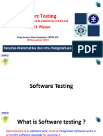 11a Software Testing - Compressed