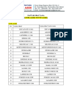 Daftar Obat Lasa