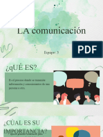 La Comunicación