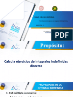 Semana 01 - S3 - Integrales Indefinidas Directas