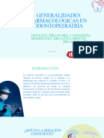 Generalodades Farmacologicas en Odontopediatria