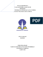 Tugas Pasrtisipasi 4 Evaluasi Pembelajaran Di SD