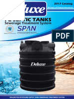 Deluxe PE Septic Tank Catalogue