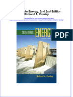 Sustainable Energy 2Nd 2Nd Edition Richard A Dunlap Full Download Chapter
