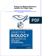 Objective Biology For Medical Entrance Examinations Vol I Rajiv Vijay download pdf chapter