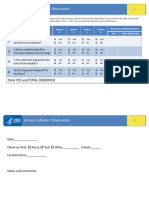 Urinary Catheter Observation P