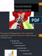Procurement Management - MM3