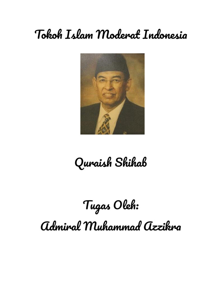 Tokoh Islam Moderat: Quraish Shihab | PDF