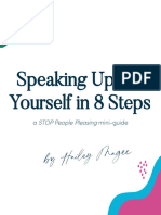 Guide Speaking Up For Yourself in 8 Steps