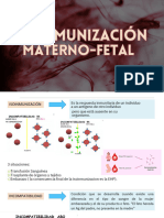 Incompatibilidad Materno-Fetal.