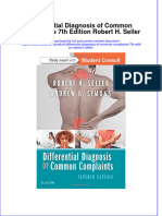 Differential Diagnosis Of Common Complaints 7Th Edition Robert H Seller full chapter