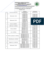 Jadwal Kegiatan Survey Jentik. October 2021