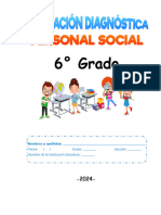 Evaluación Diagnóstica 6° - Personal social