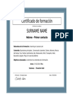 Certificado D Es He