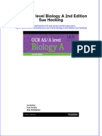 Ocr As A Level Biology A 2Nd Edition Sue Hocking Download PDF Chapter