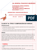 CLASE N - 3a TIPOS Y COMPOSICION DE FUERZAS FEB 2024
