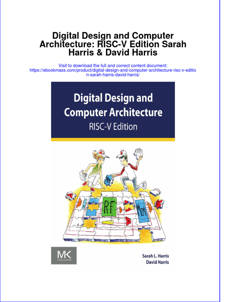 Digital Design and Computer Architecture Risc V Edition Sarah Harris