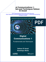 Digital Communications 1 Fundamentals and Techniques Safwan El Assad Full Chapter