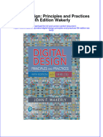 Digital Design Principles and Practices 5Th Edition Wakerly Full Chapter
